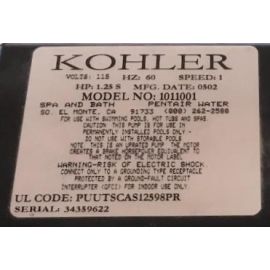 Kohler Pump PUUTSCAS12598PR