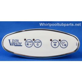 Vita Bath 4 Button Touch Pad (Front)