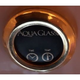 AquaGlass Time Temp Control Panel 