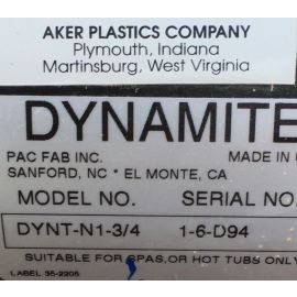 DYNT-N1-3/4 Dynamite Pump 