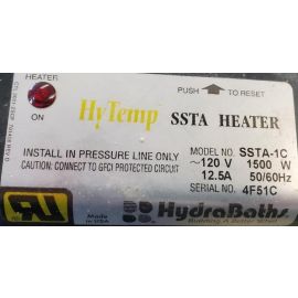SSTA-1C HyTemp HydraBaths Heater