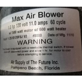 Max Air Blower 1-2510120F6J
