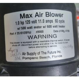 2510120F6J Aquatic Air Blower